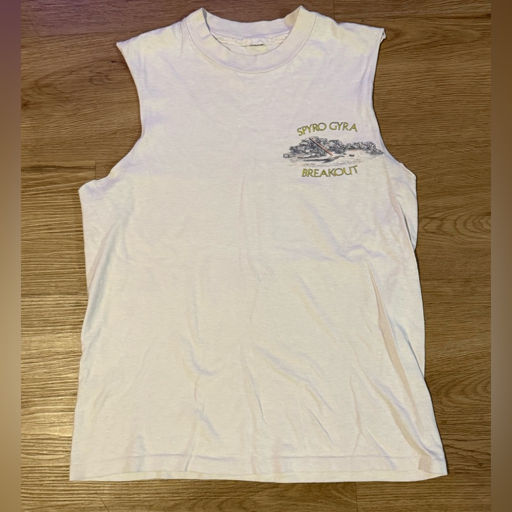 Vintage Spyro Gyra 1986 Breakout Tour Retro Band Tour T-shirt Size Medium